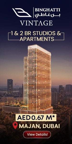 Binghatti Vintage at Majan, Dubai 