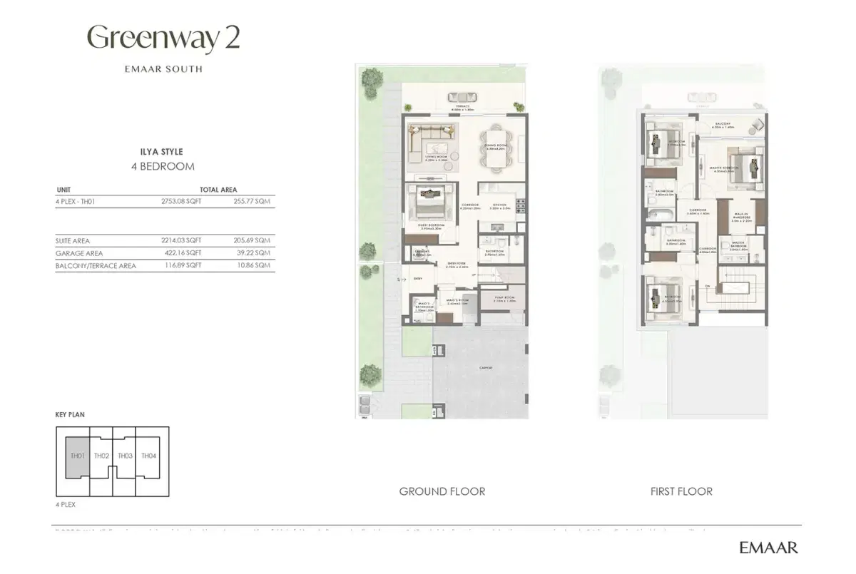 4 BR Floor Plan 2,753 Sq. Ft.