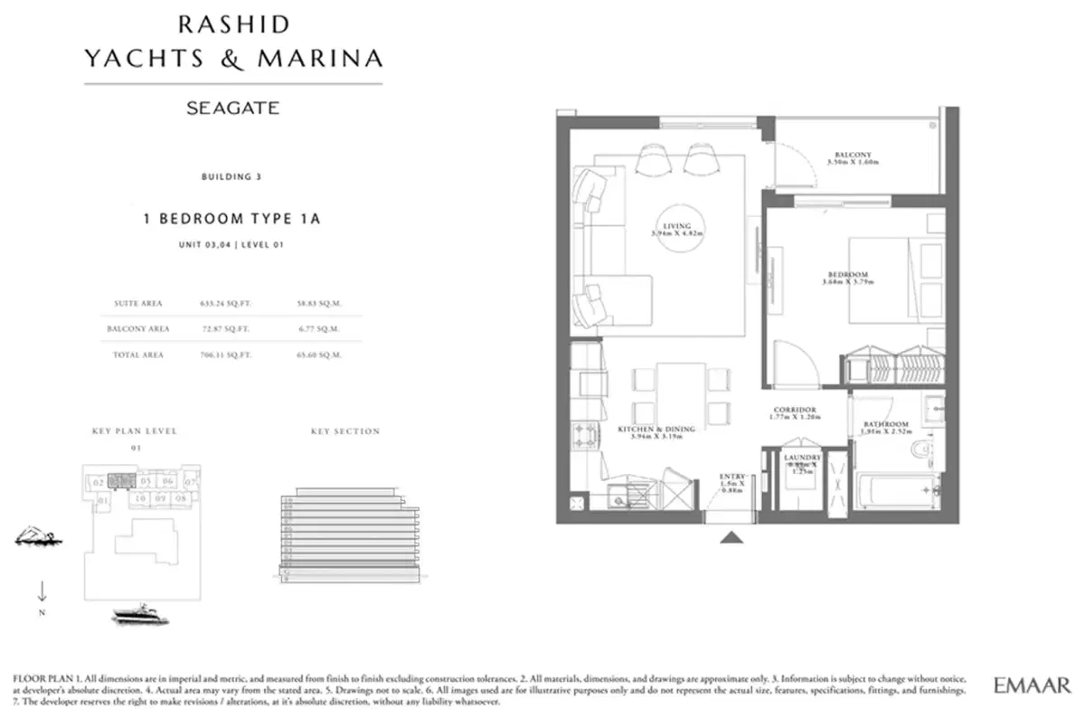 1 Bedroom Apartments
