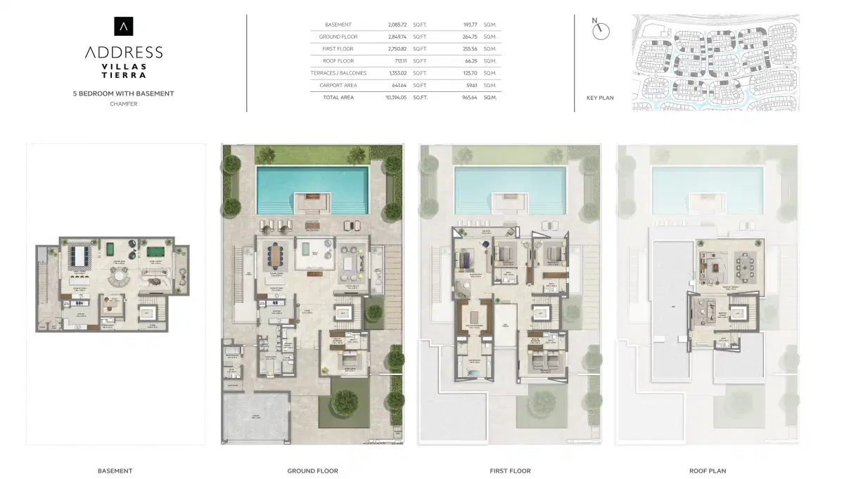 5 Bedroom Villas