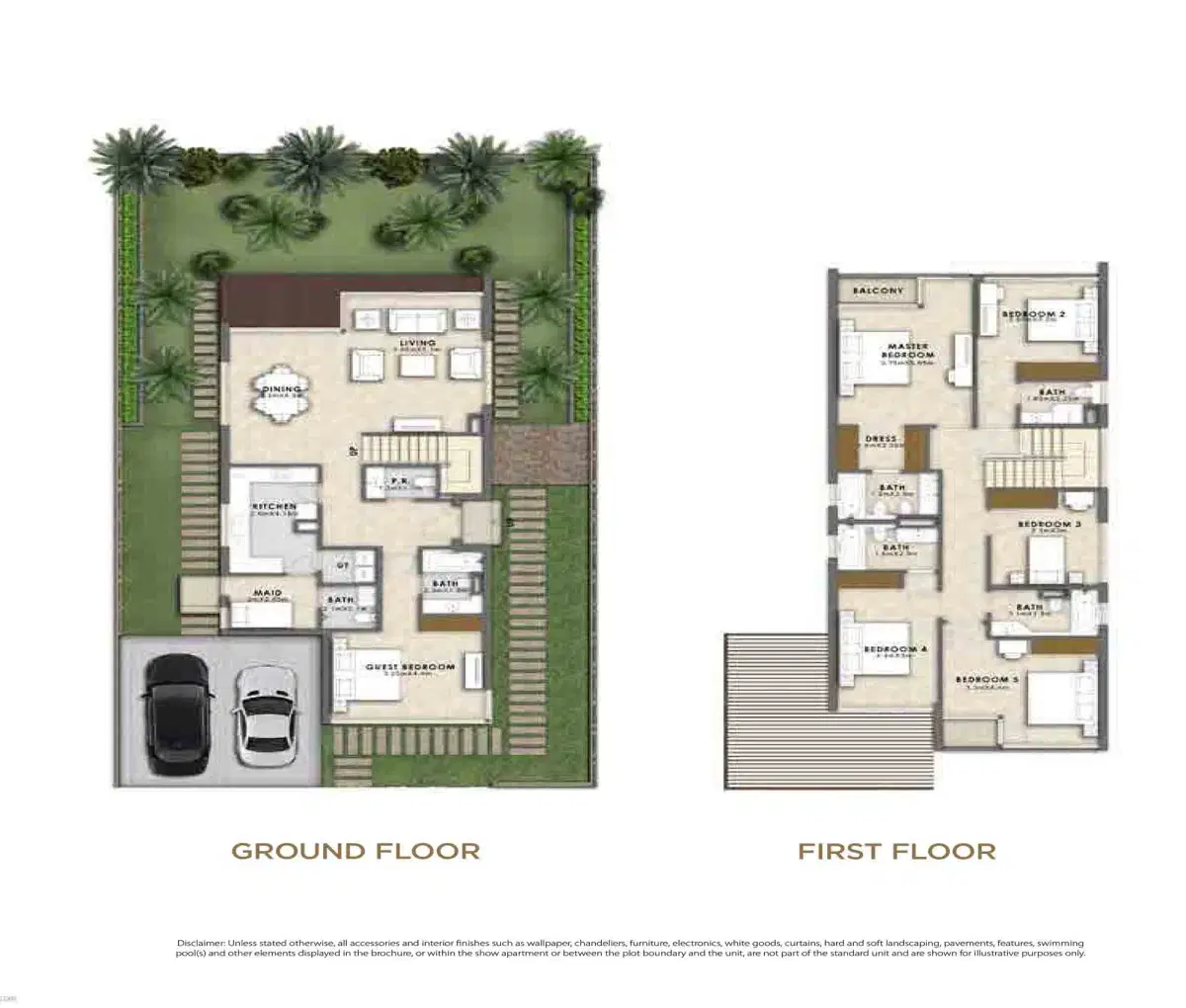 Beverly Hills Boutique Villas 6 BR Villa Floor Plan