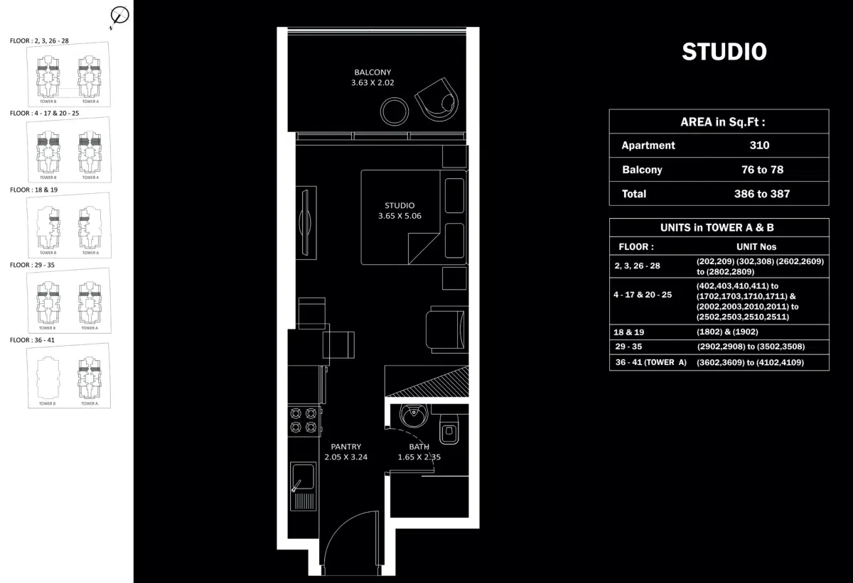 Elitz 2 By Danube Studios Floor Plan
