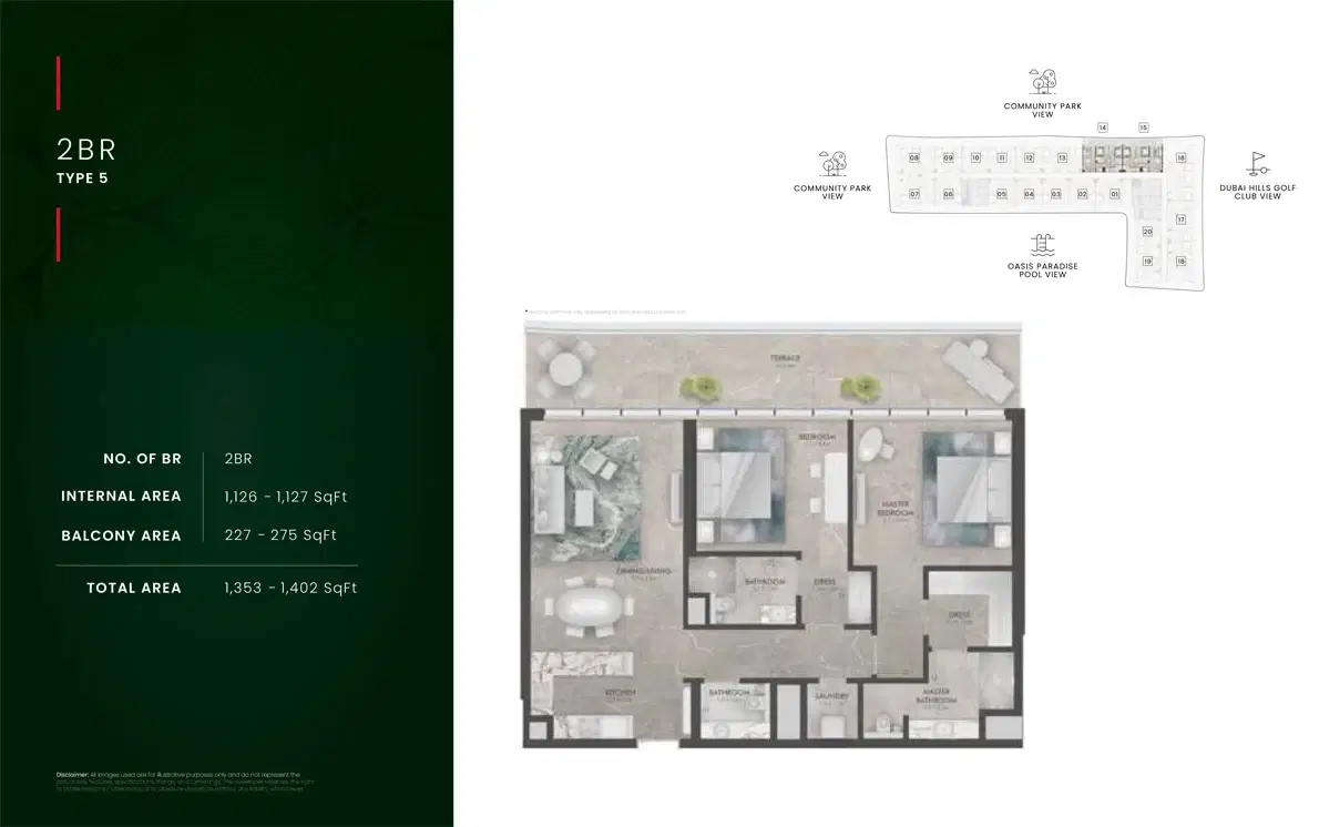 2  Bed Room Apartments