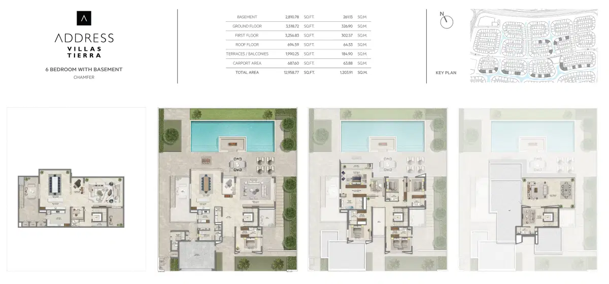 6 Bedroom Villas