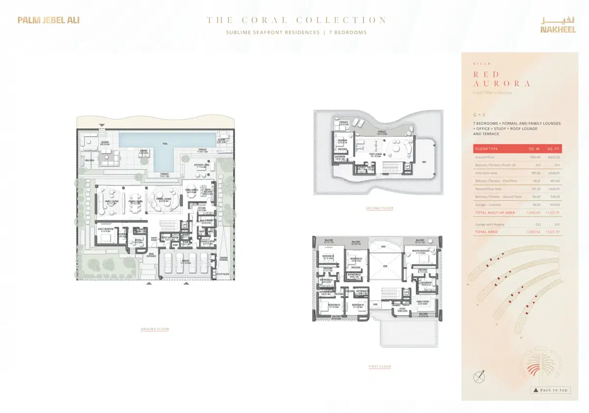 7 Bedroom Villas - Red Aurora