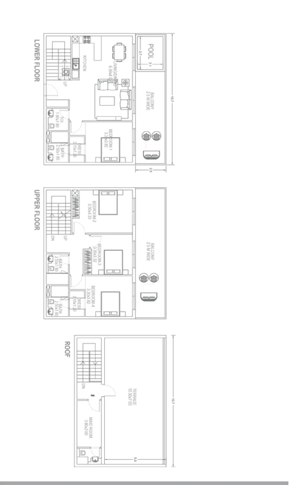 DANUBE Petalz at Al Warsan Studio, Apartments & Duplexes 4 BR Duplexes Floor Plan