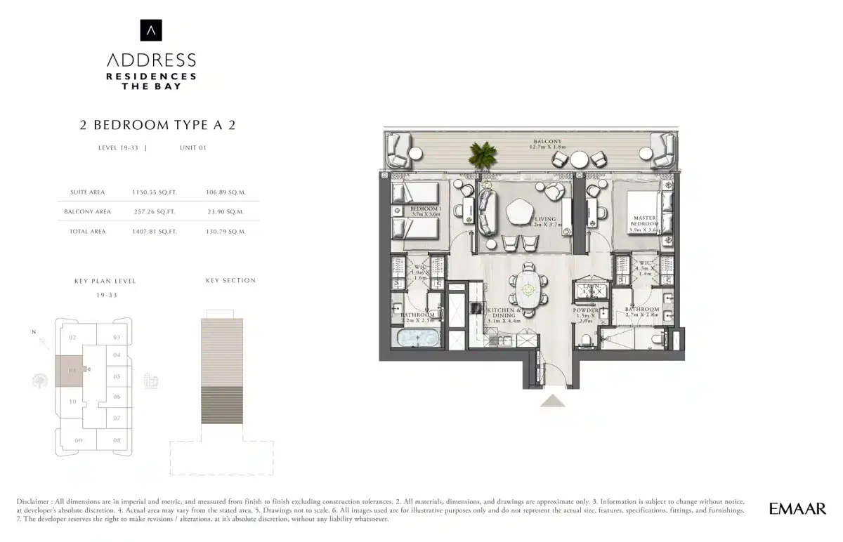 2 BR Apartments