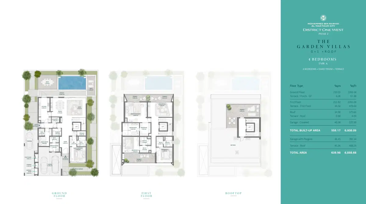 4 Bedroom Villas