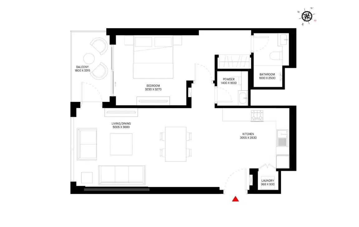 1 Bedroom Apartments