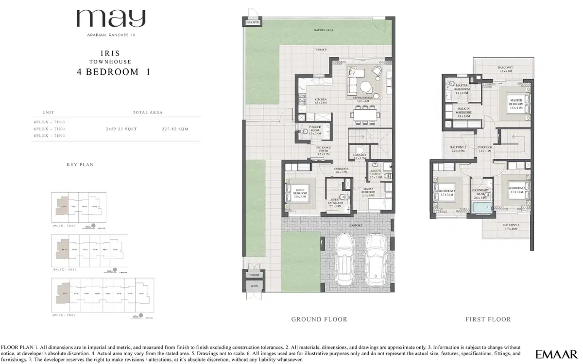 4 Bedroom Townhouses