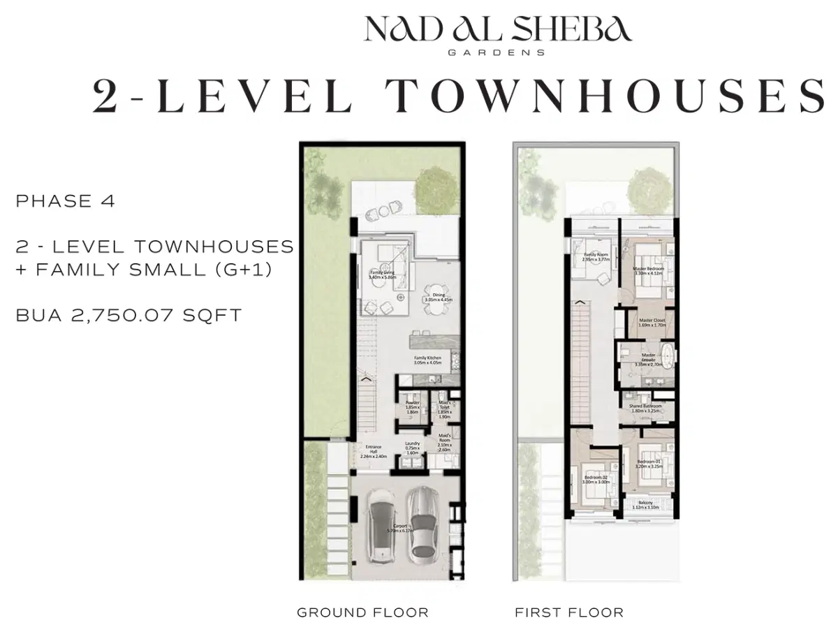 3 Bedroom Townhouses
