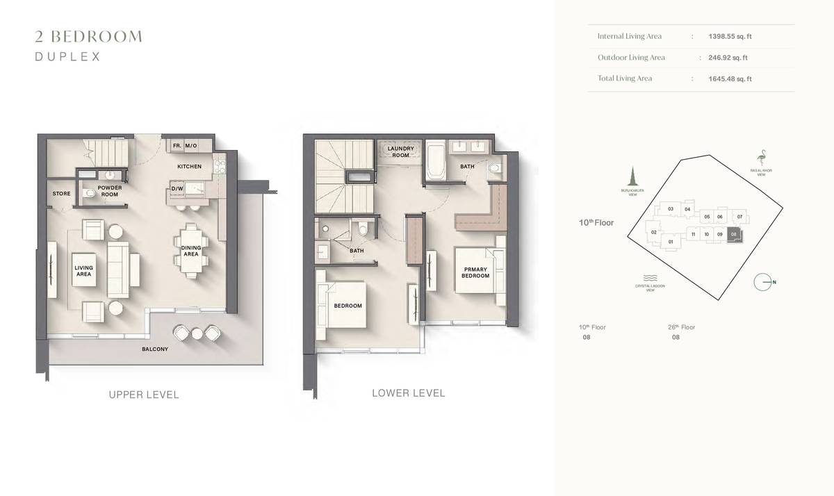 2 Bedroom Apartment Duplex