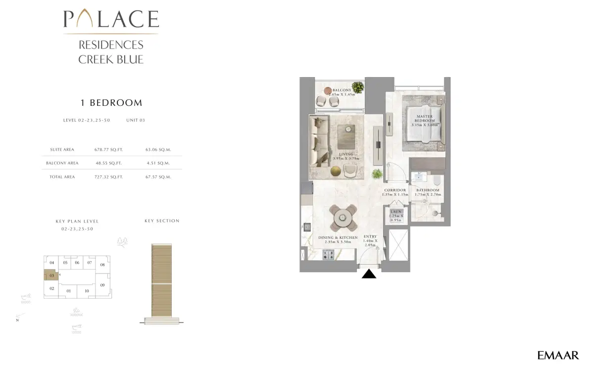 1 Bedroom Apartments