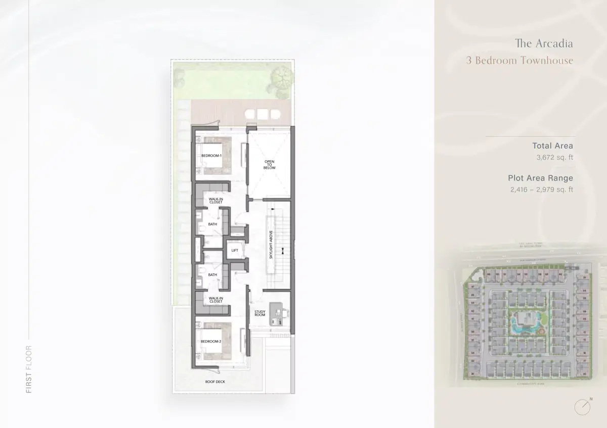 3 Bedroom Townhouses
