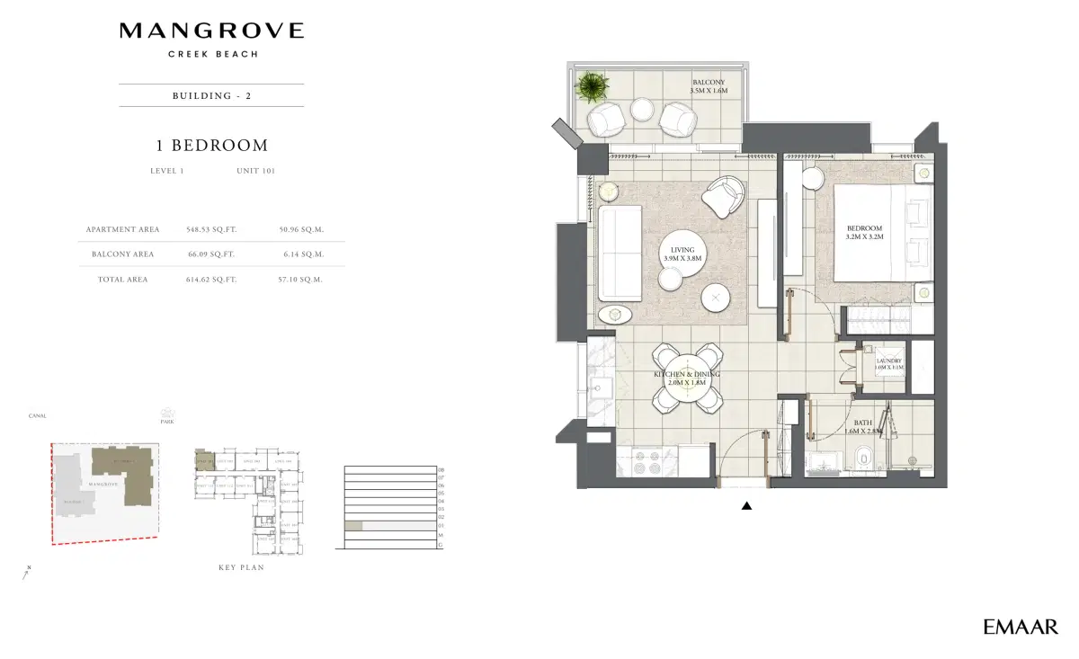1 Bedroom Apartments
