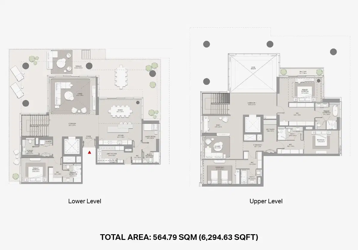 4 Bedroom Apartment duplex