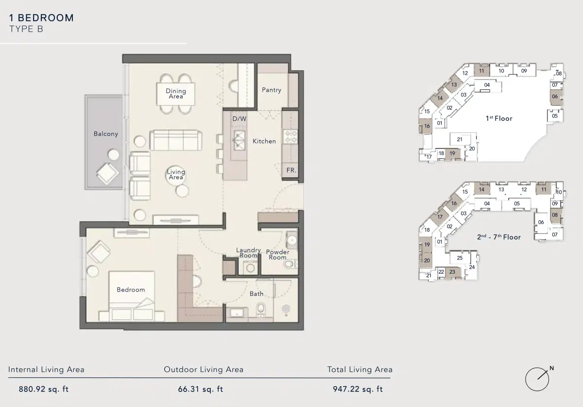 Ellington Arbor View 1 Bedroom Apartments Floor Plan