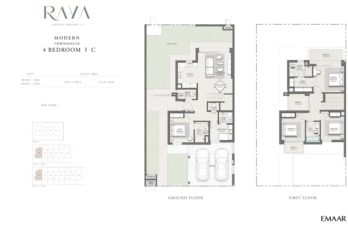 4 Bedroom Townhouses