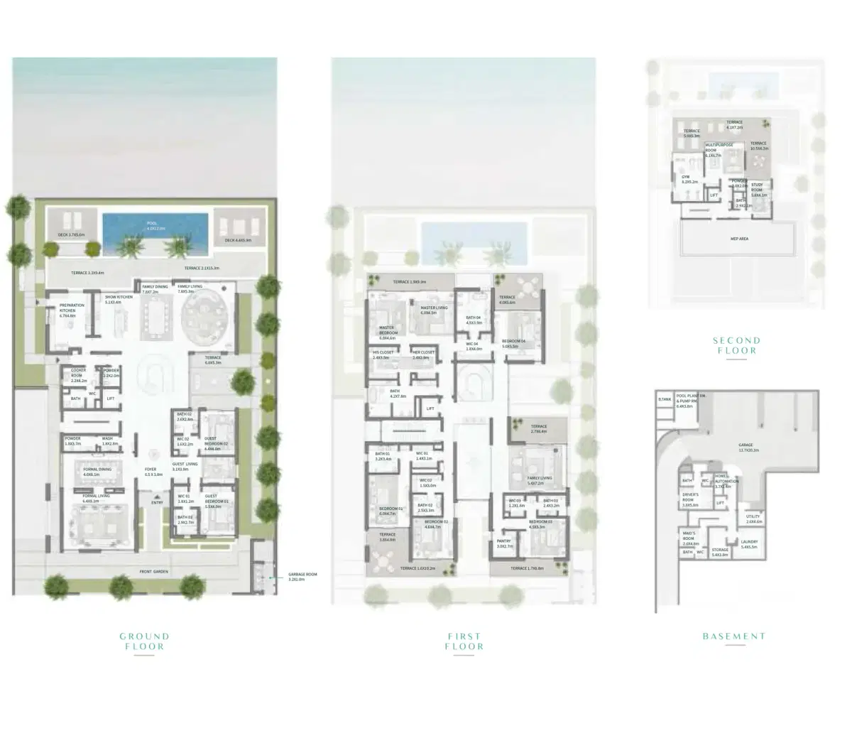 7 Bedroom Mansions