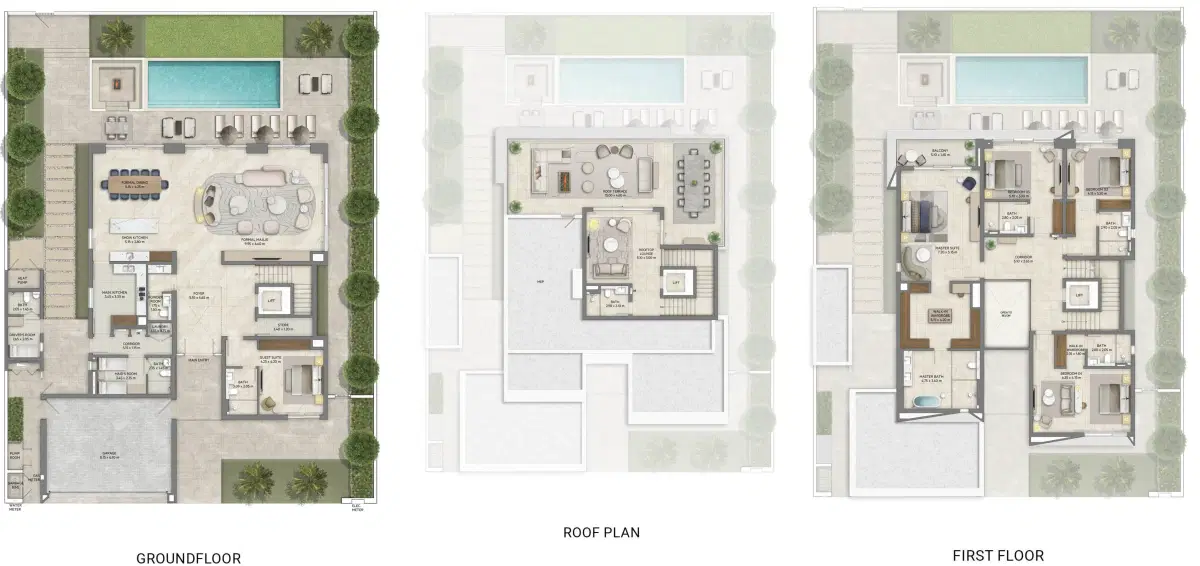 5 Bedrooms Villas