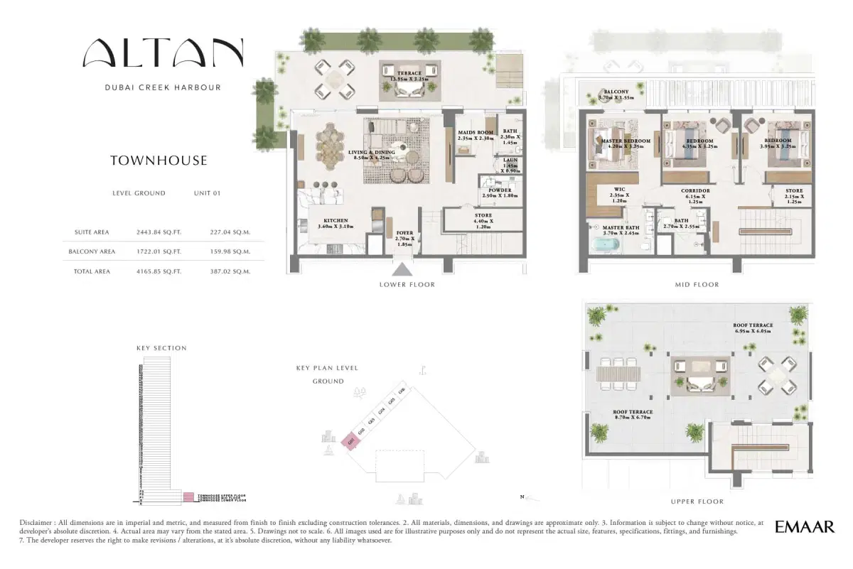 3 Bedroom  Townhouses Type-2