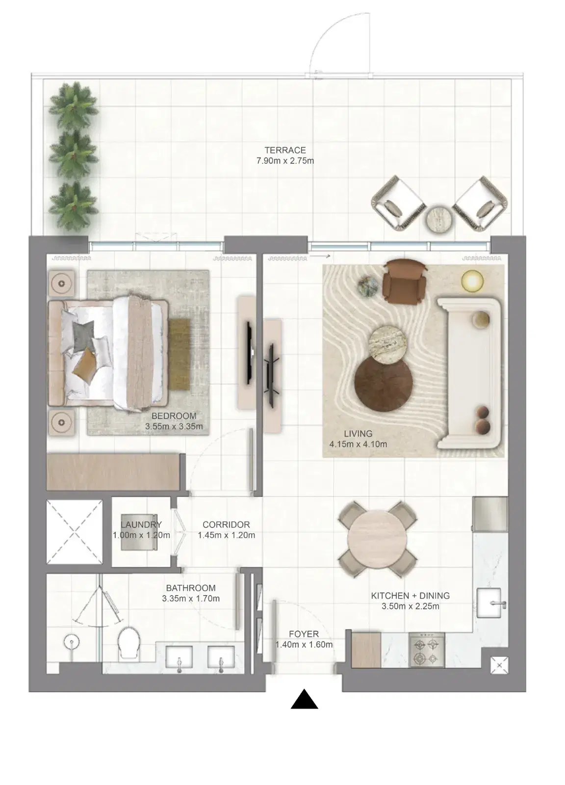 1 Bedroom Apartments