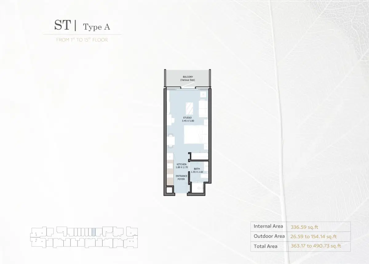 Verdana Phase 5 By Reportage Dip Studios Floor Plan