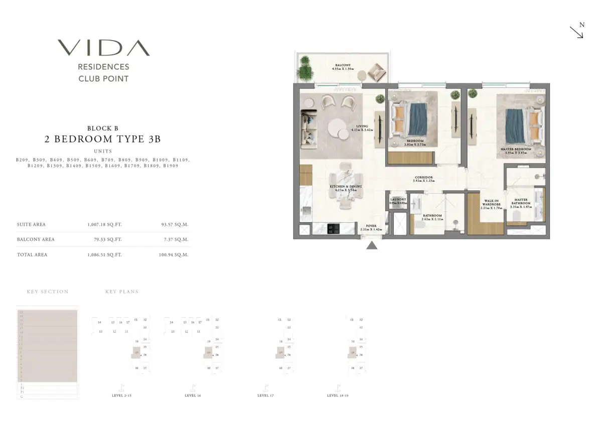 2 Bedroom Apartments