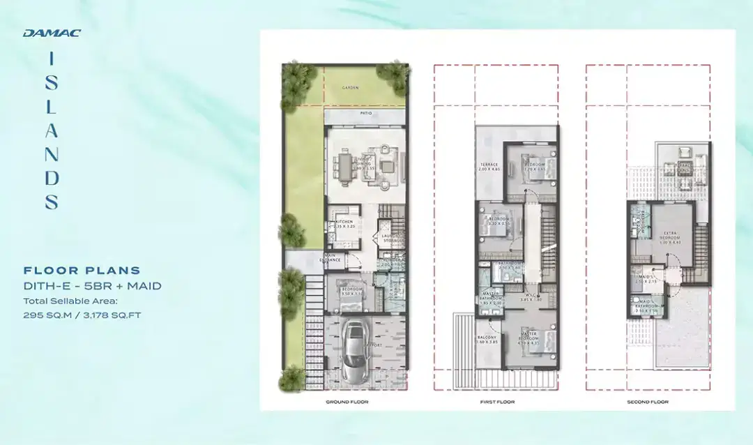 5 BR Floor Plan 3,178 Sq. Ft.