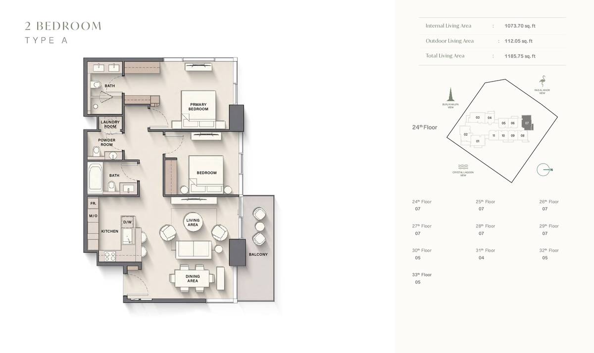 2 Bedroom Apartment