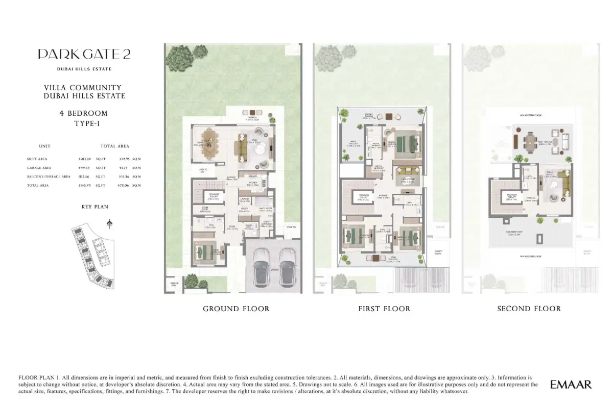 4 BR Floor Plan 5,145 Sq. Ft.