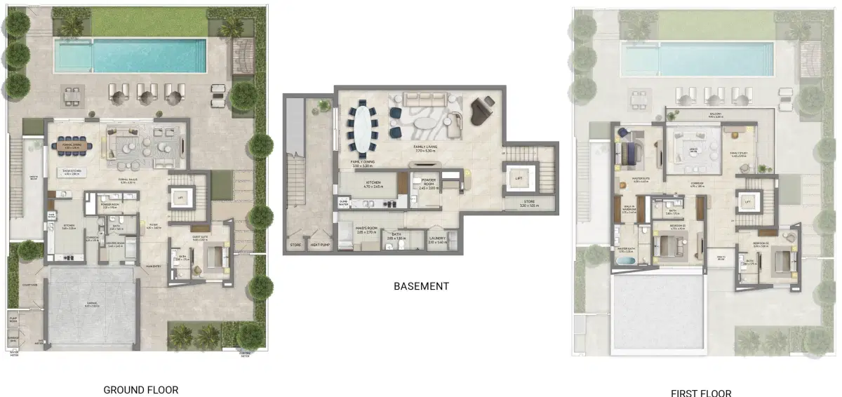 4 Bedrooms Villas