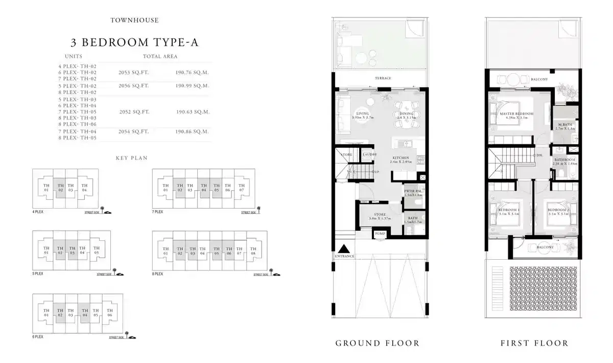3 Bedroom Villas