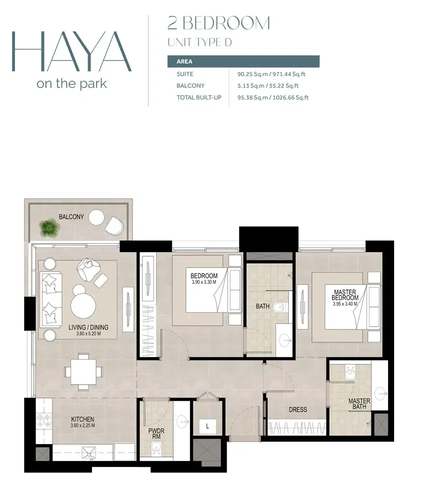 2 Bedroom Apartments