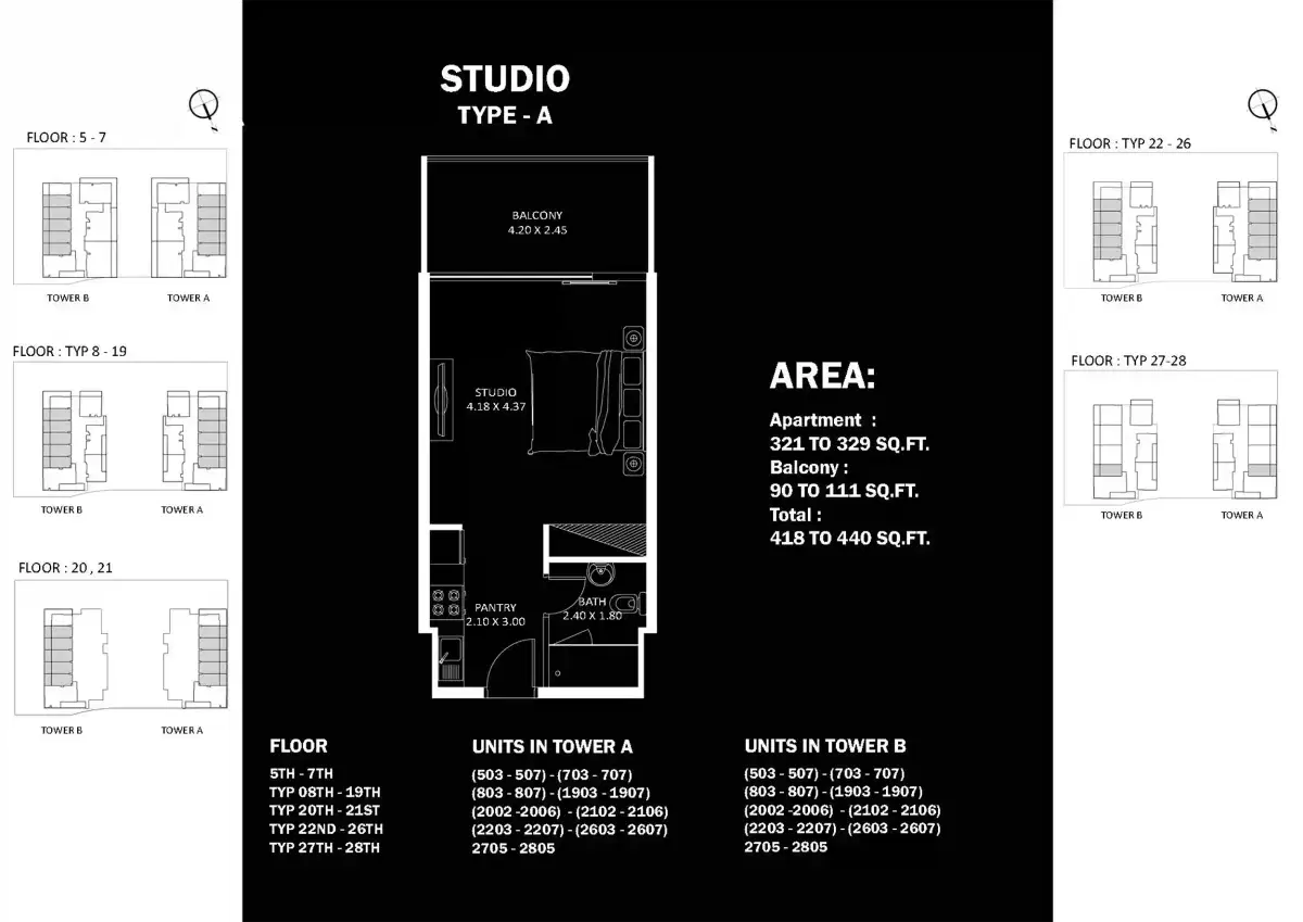 Elitz By Danube 4 Bedroom Penthouses Floor Plan