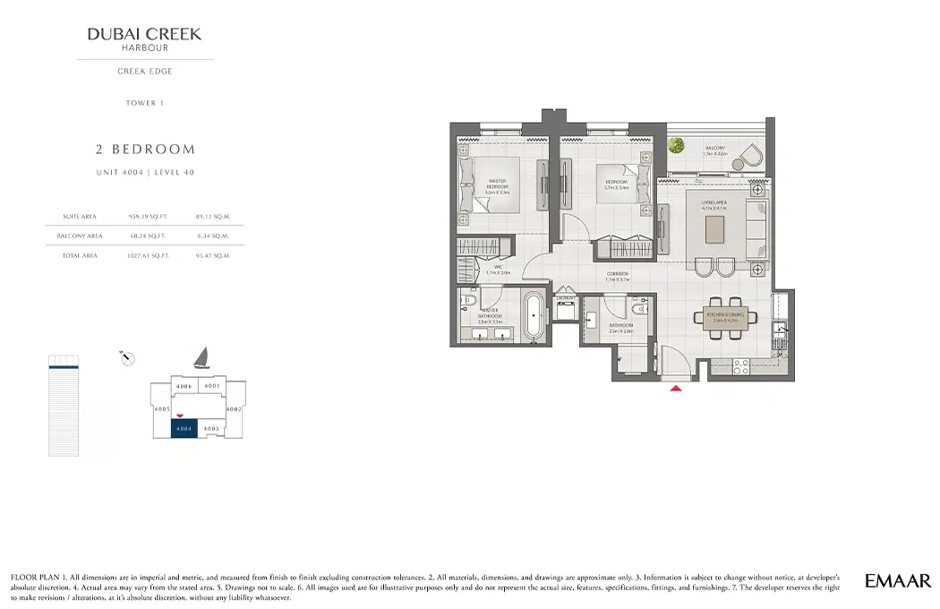 2 Bedroom Apartments