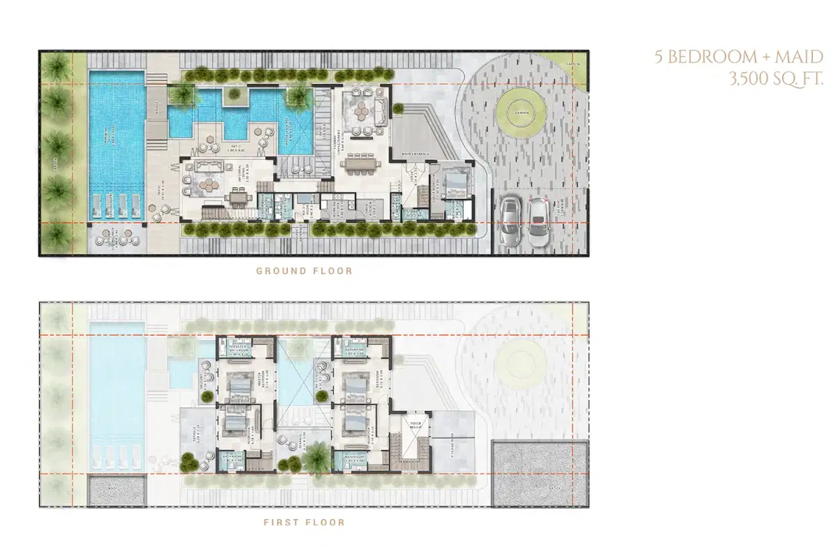 5 Bedroom Villas