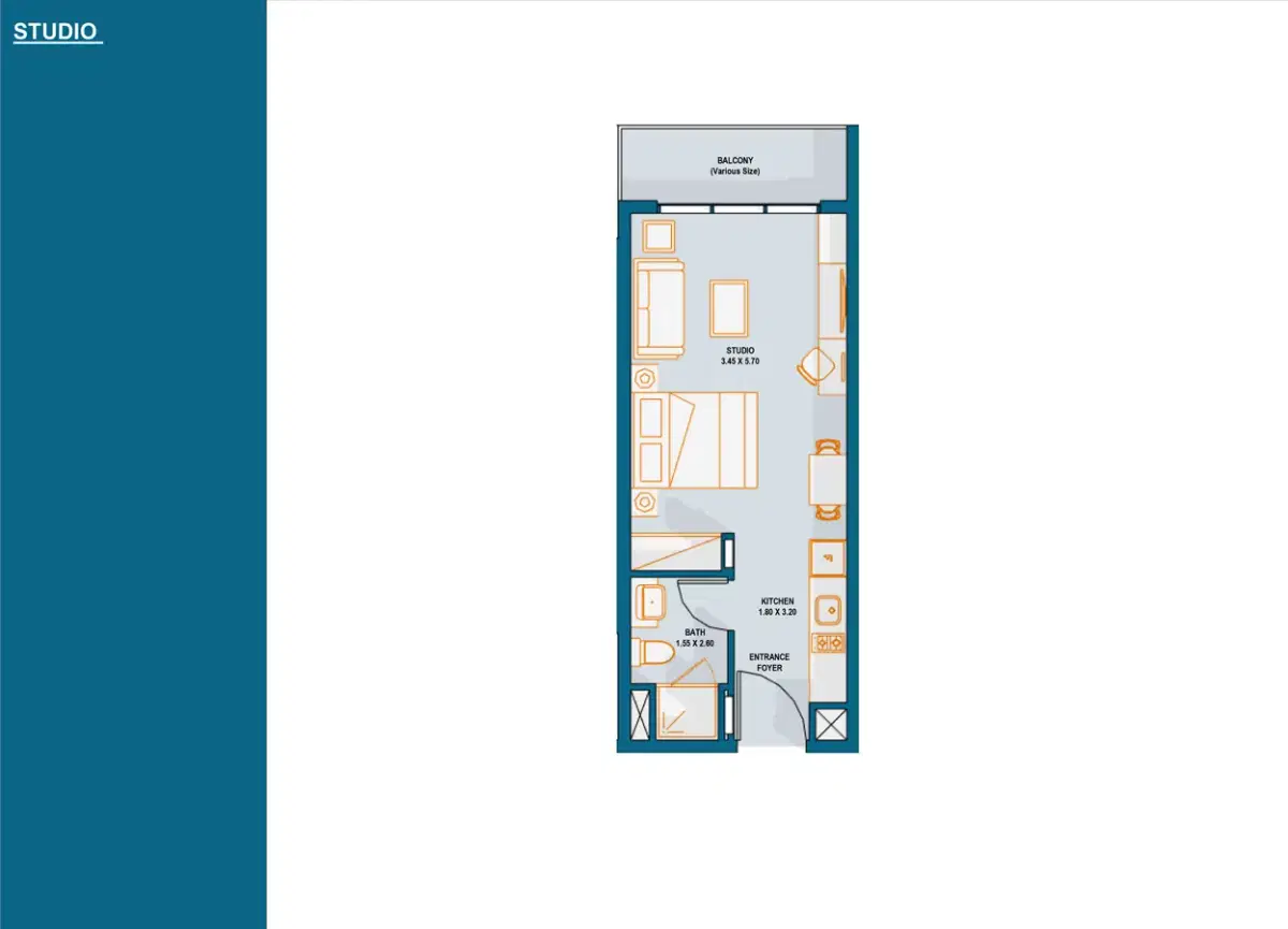 Studio Floor Plan