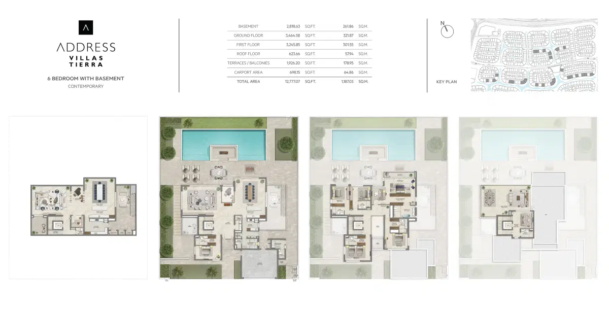 6 Bedroom Villas
