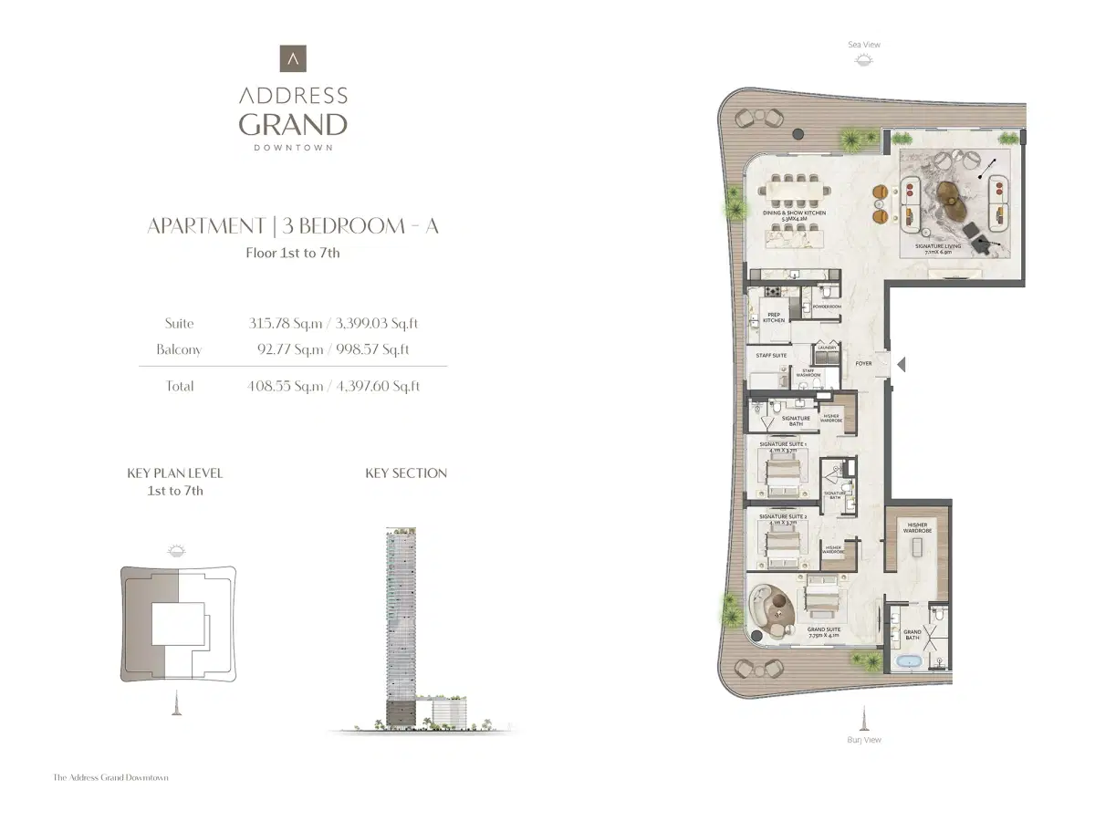 3 Bedroom Appartment