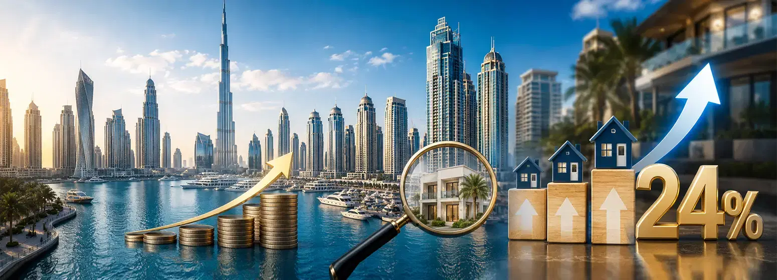 Dubai: A Sharp Rental Value Rise of up to 24% in Top Areas