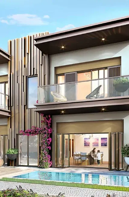 4 BR Townhouses DAMAC Lagoons Nice Banner Image