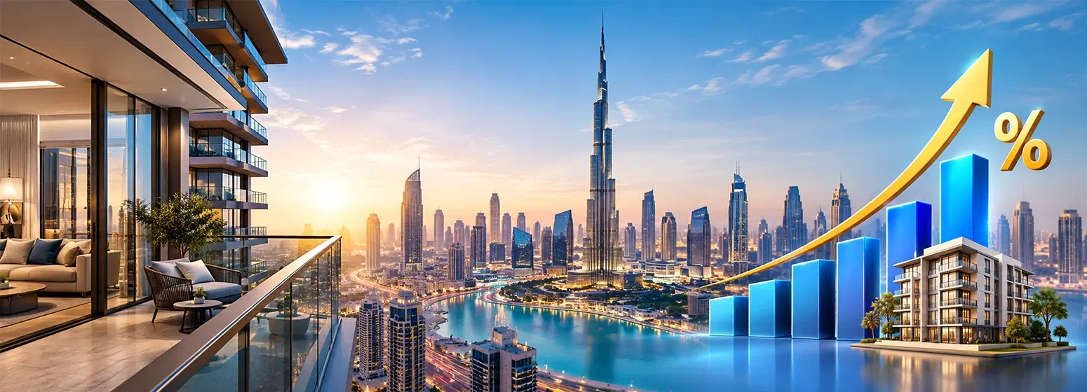 Dubai Ready Apartment Sales Rise 16.4% to AED 12.8 Billion in Q3 2026