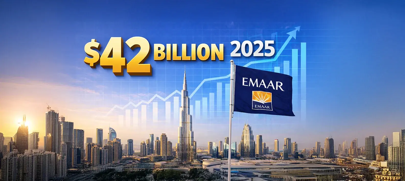 Emaar Properties Dubai Revenue Backlog Jumps 39% to $42 Billion in 2025