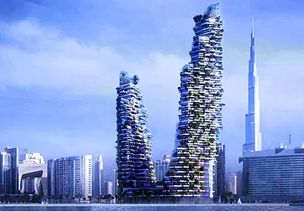 Vertical Gardens In Dubai's Skyscrapers: Blending Nature And Architecture