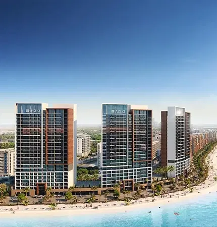 Azizi Riviera Hotel exterior Meydan One Dubai 2026