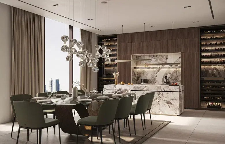 London Gate Aeternitas Dining Area