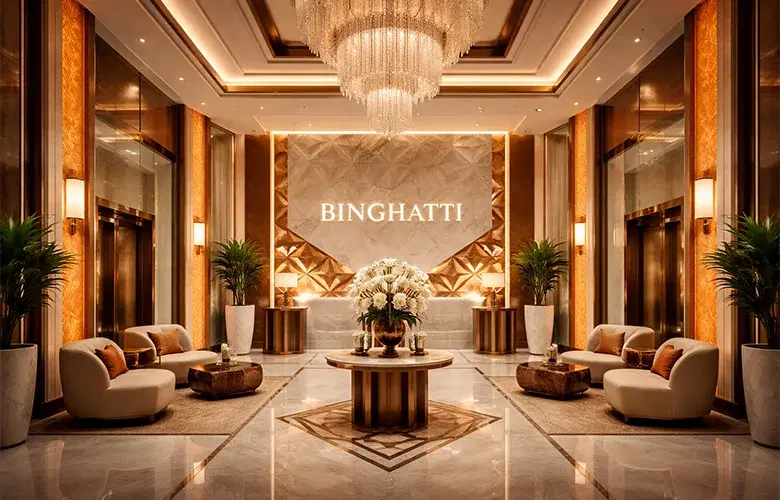 Square 2 by Binghatti  Lobby