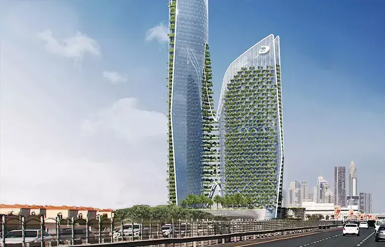 Damac Safa One Exterior Front View
