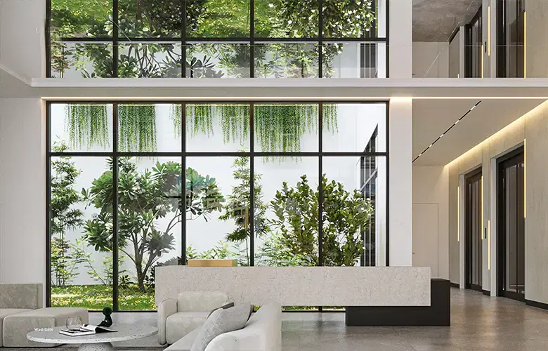 Hillside Residence Lobby